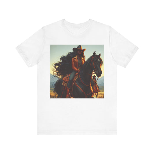 Unisex Black Cowgirl Shirt