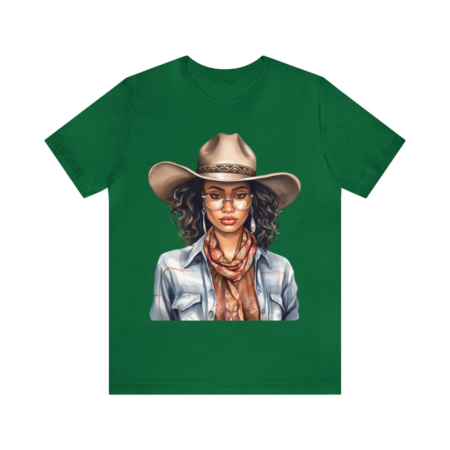 Unisex Black Cowgirl Shirt