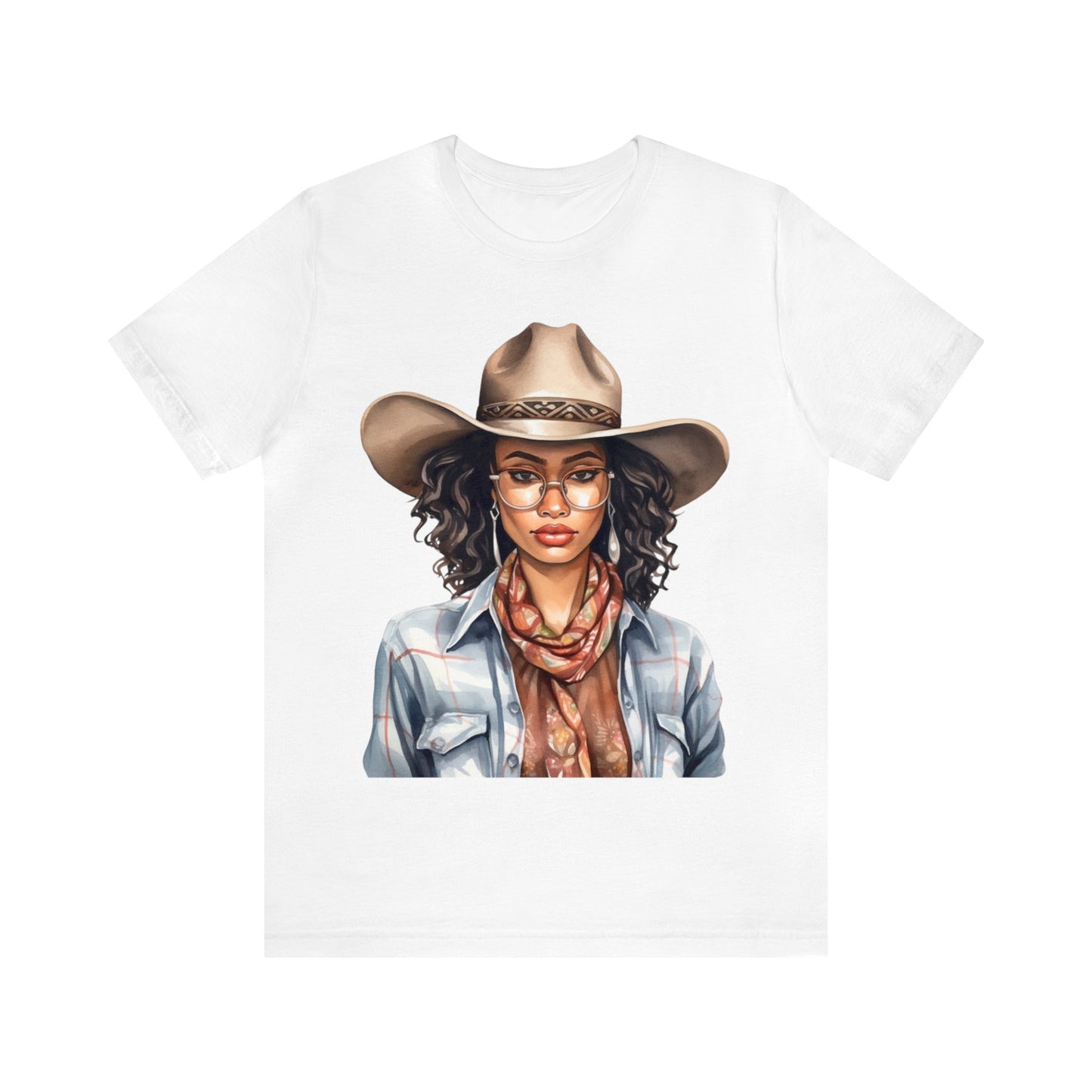 Unisex Black Cowgirl Shirt