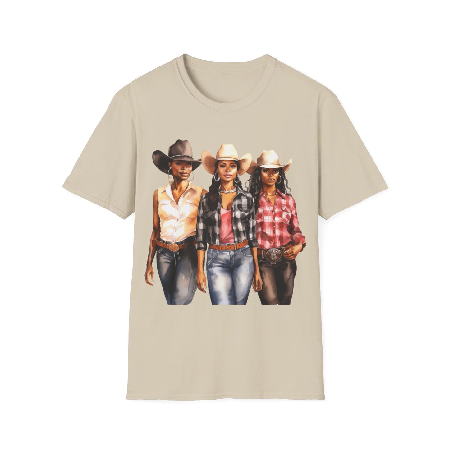 Unisex Black Cowgirl