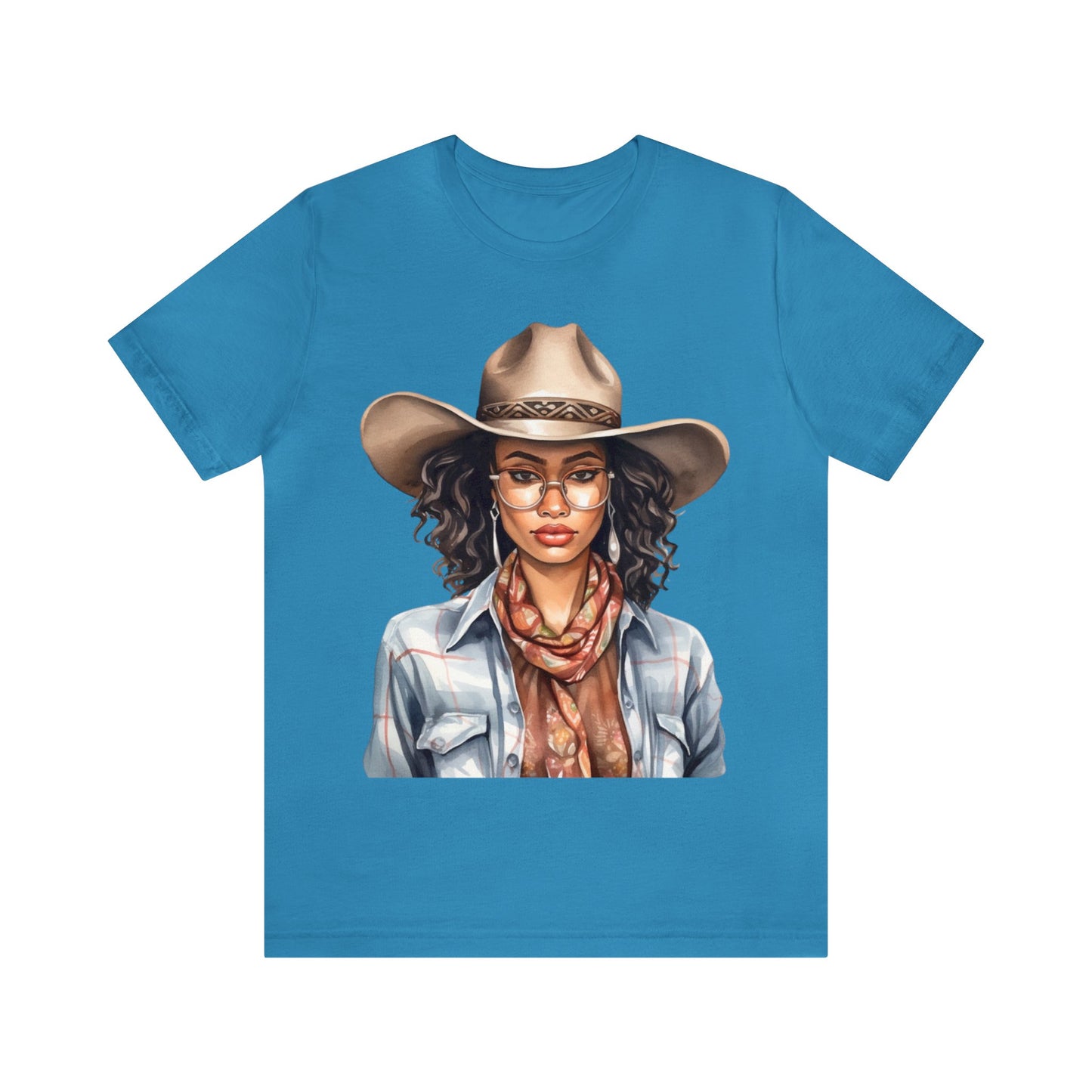 Unisex Black Cowgirl Shirt