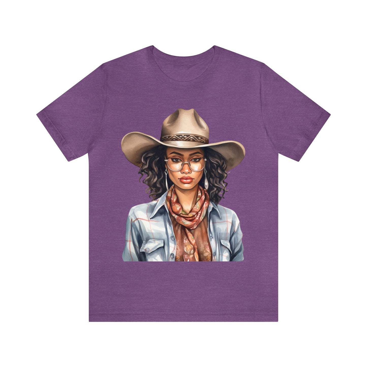 Unisex Black Cowgirl Shirt