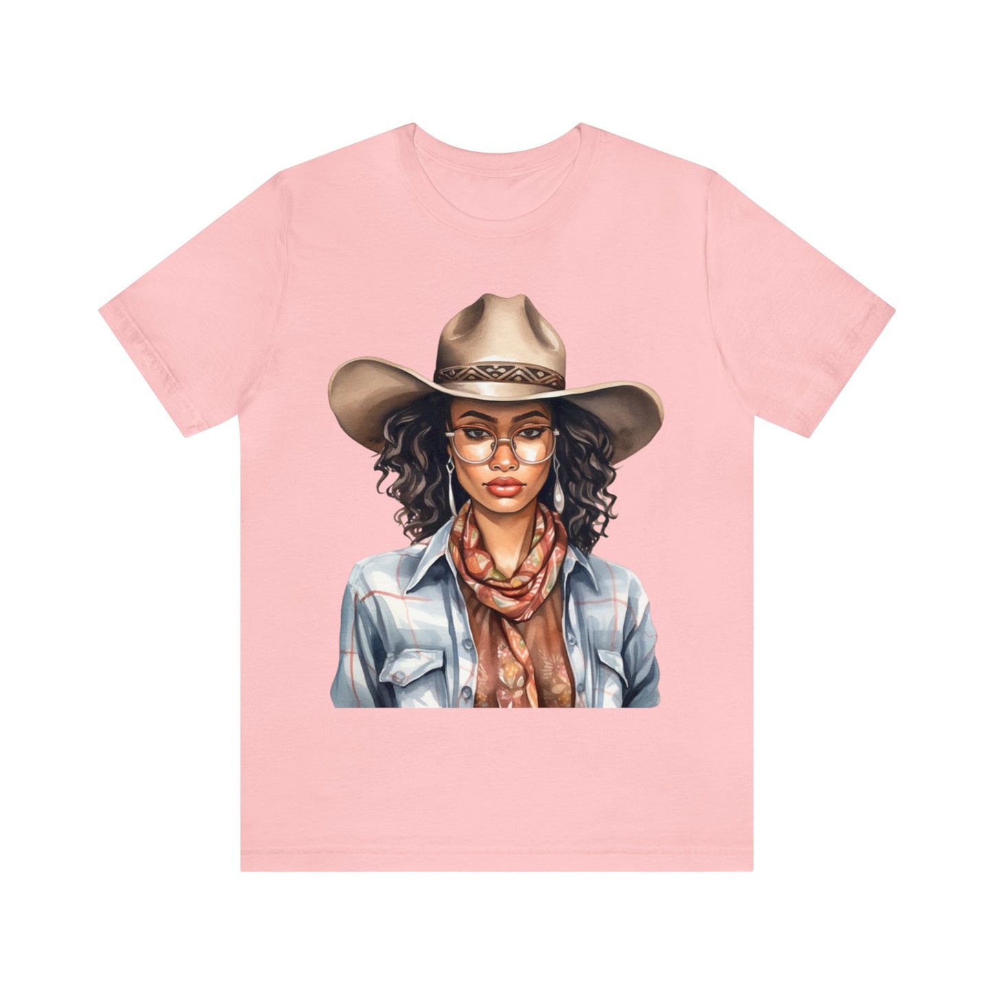 Unisex Black Cowgirl Shirt