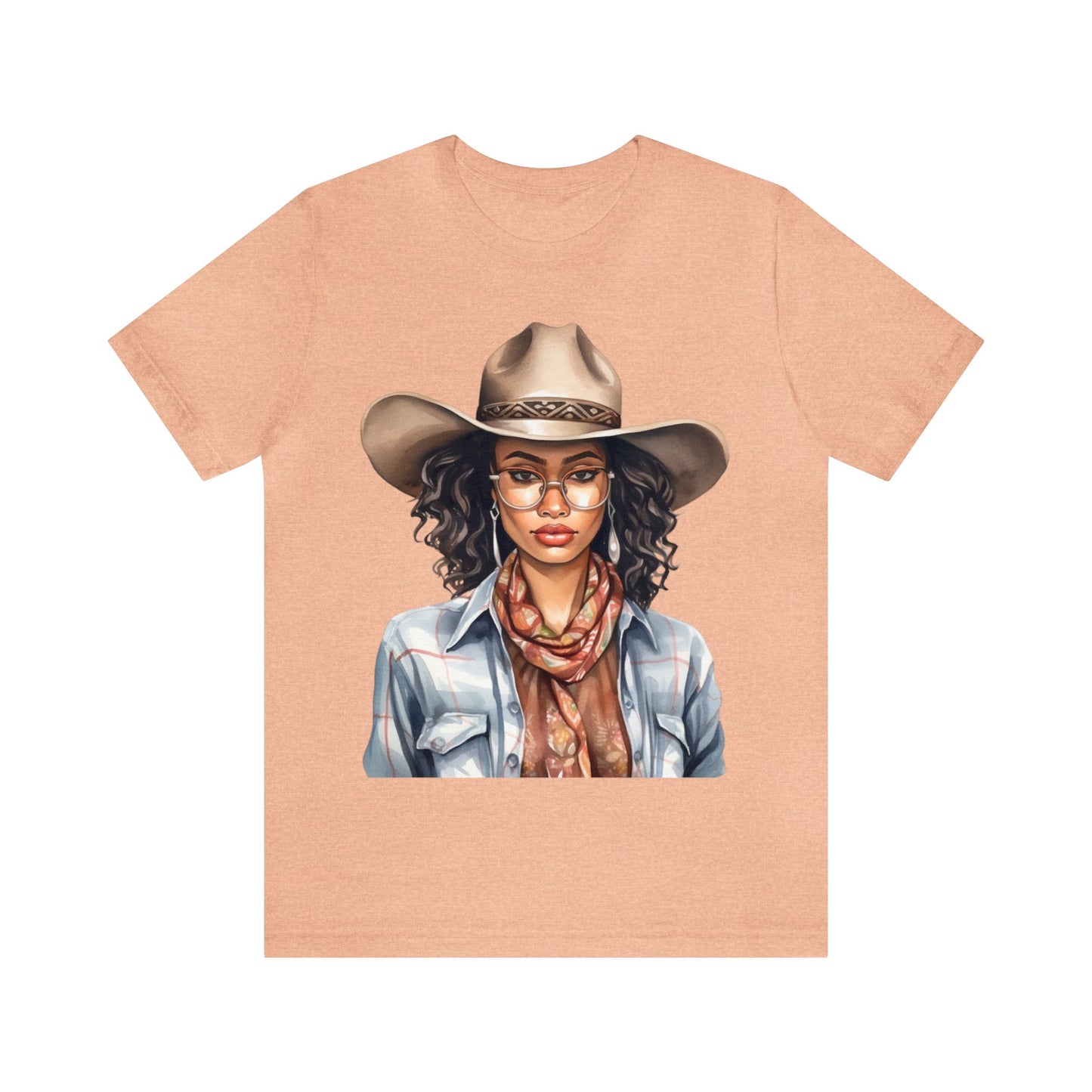 Unisex Black Cowgirl Shirt