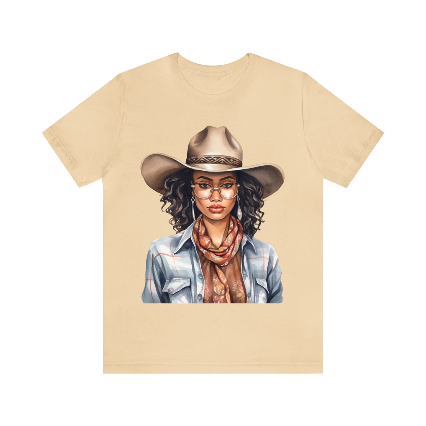 Unisex Black Cowgirl Shirt