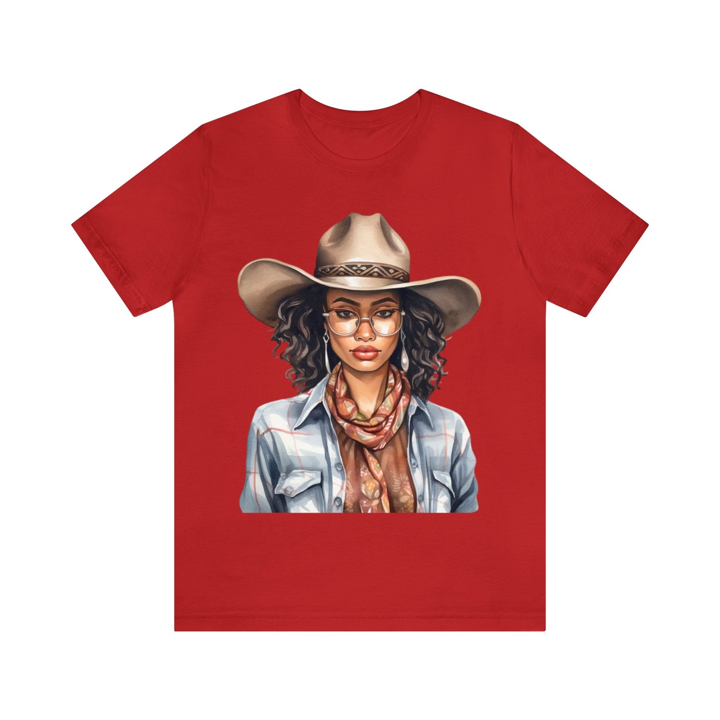Unisex Black Cowgirl Shirt