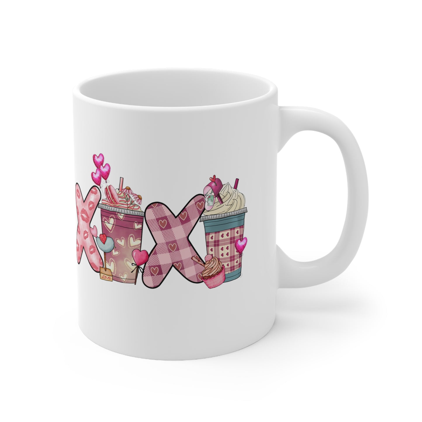 XOXO Ceramic Mug 11oz