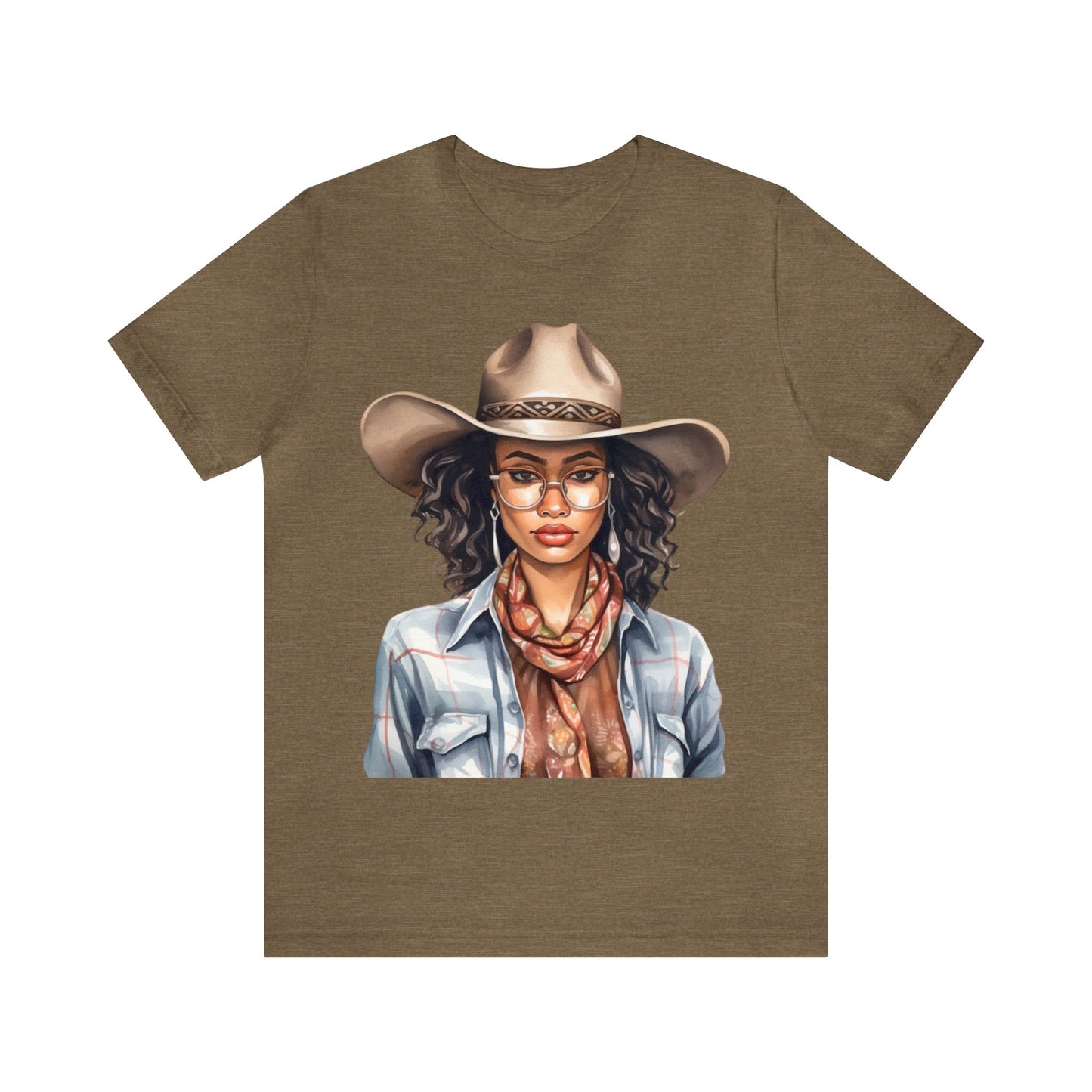 Unisex Black Cowgirl Shirt