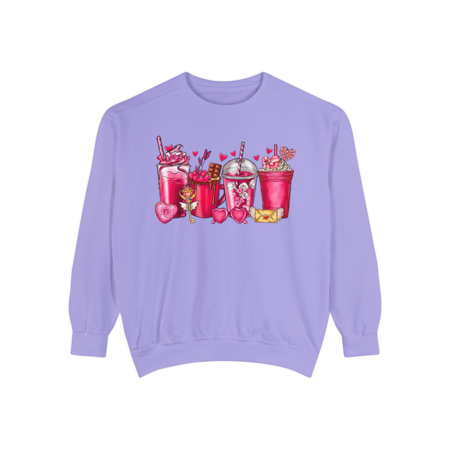 Comfort Colors Valentine Unisex Sweatshirt