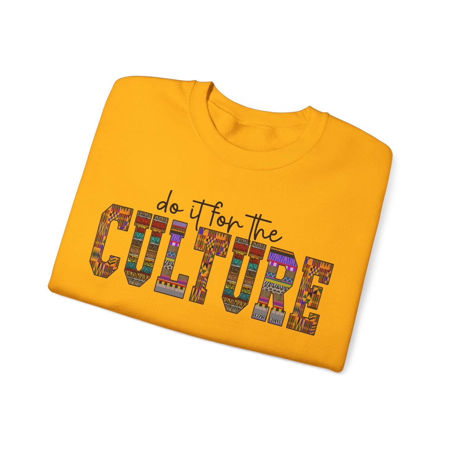 Do It For The Culture Unisex Adult Crewneck Sweatshirt