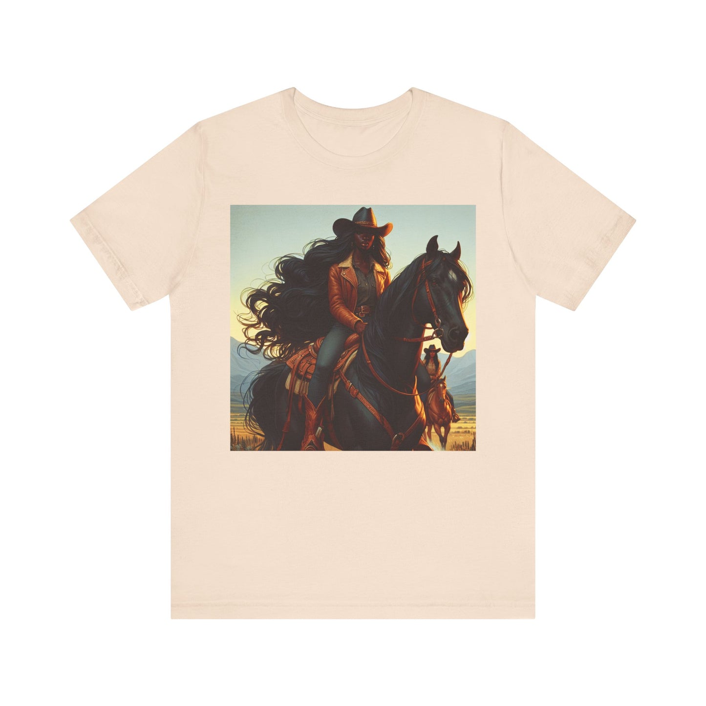 Unisex Black Cowgirl Shirt