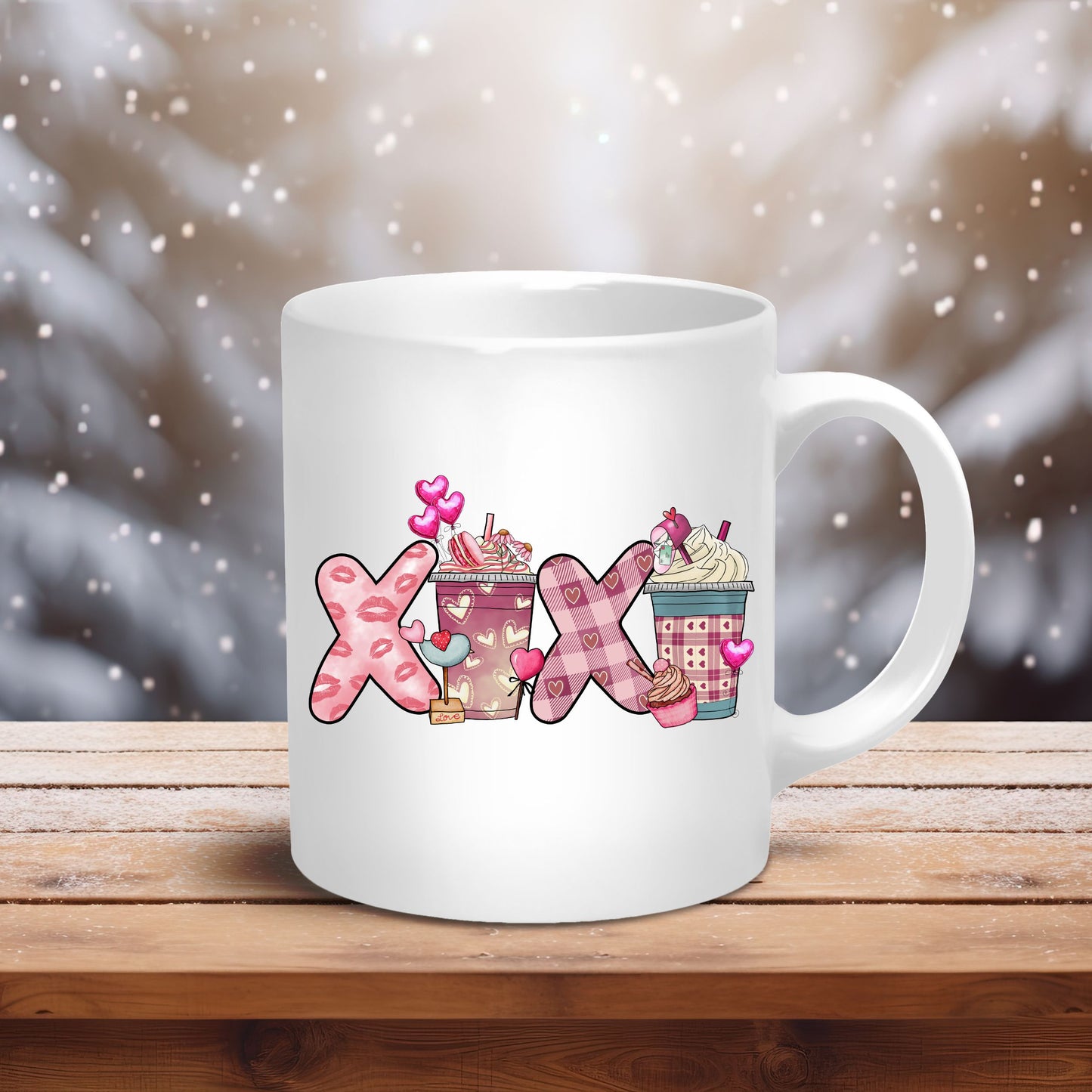 XOXO Ceramic Mug 11oz