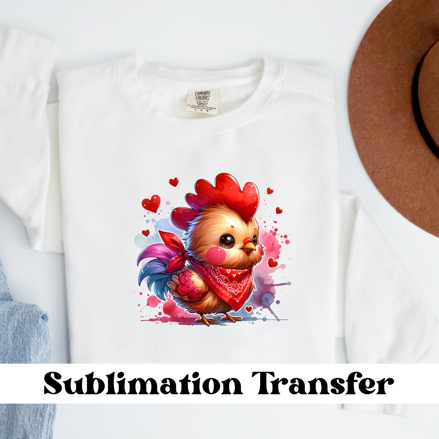 Chicken Sublimation Transfer