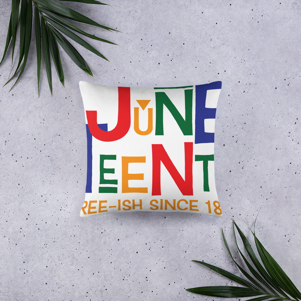 Juneteenth Pillow