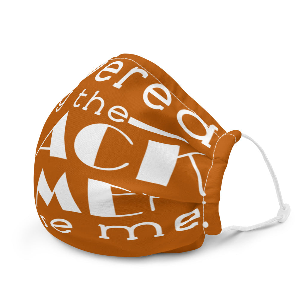 Powered By Black Women Before Me Premium Face Mask