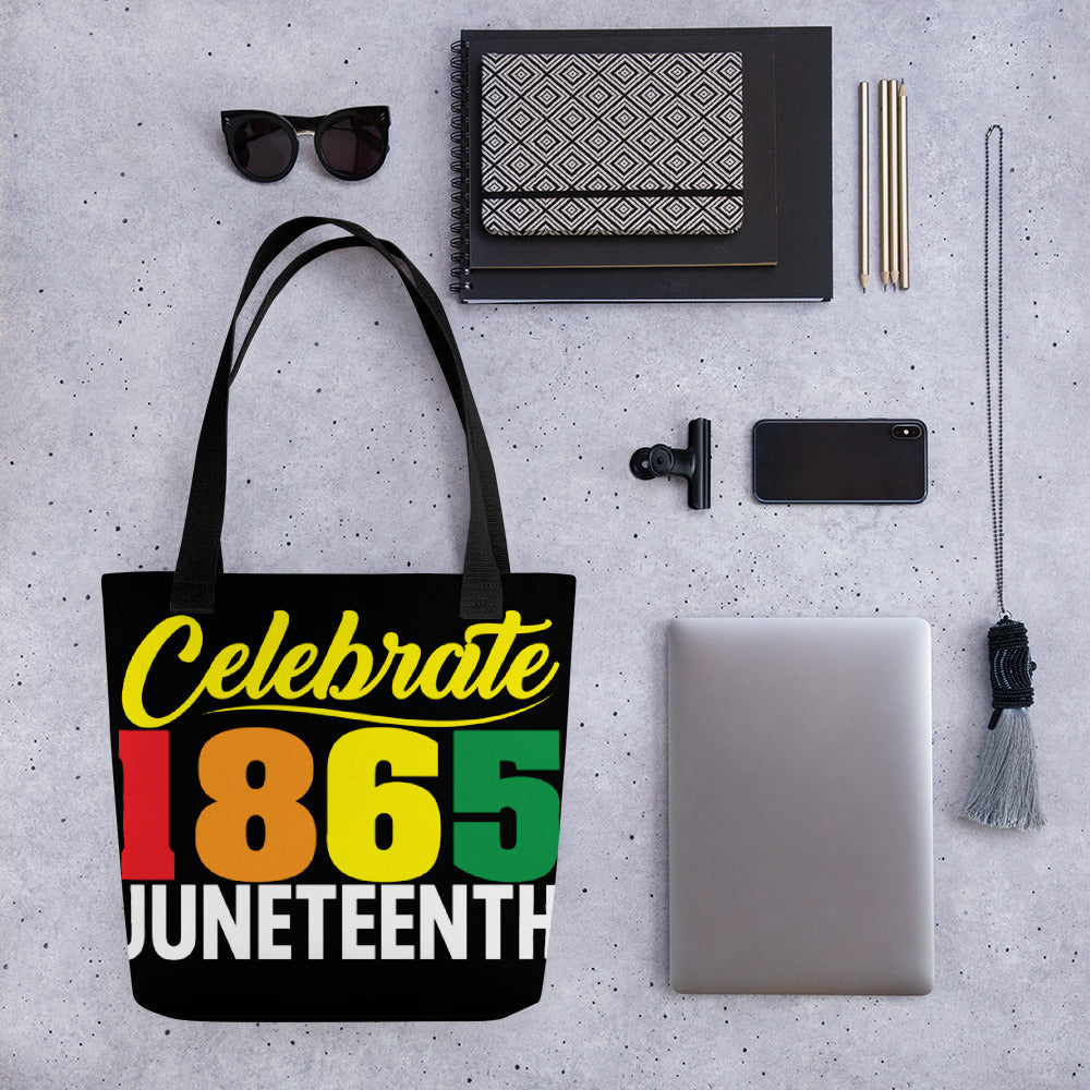 Celebrate 1865 Juneteenth Tote Bag