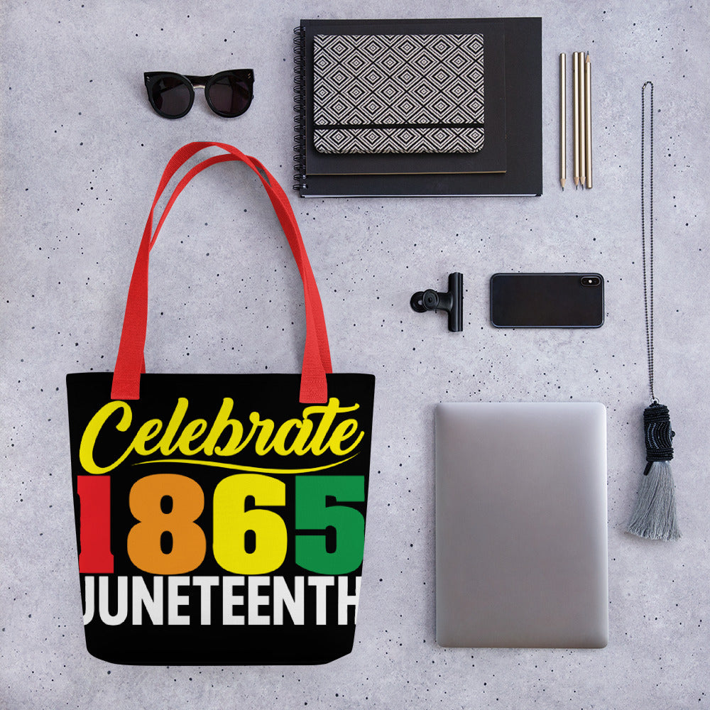 Celebrate 1865 Juneteenth Tote Bag