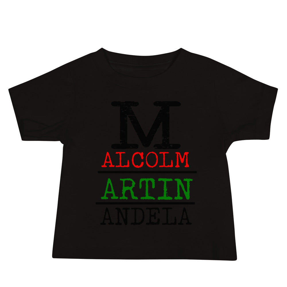 Malcolm Martin Mandela Premium Soft Baby Tee
