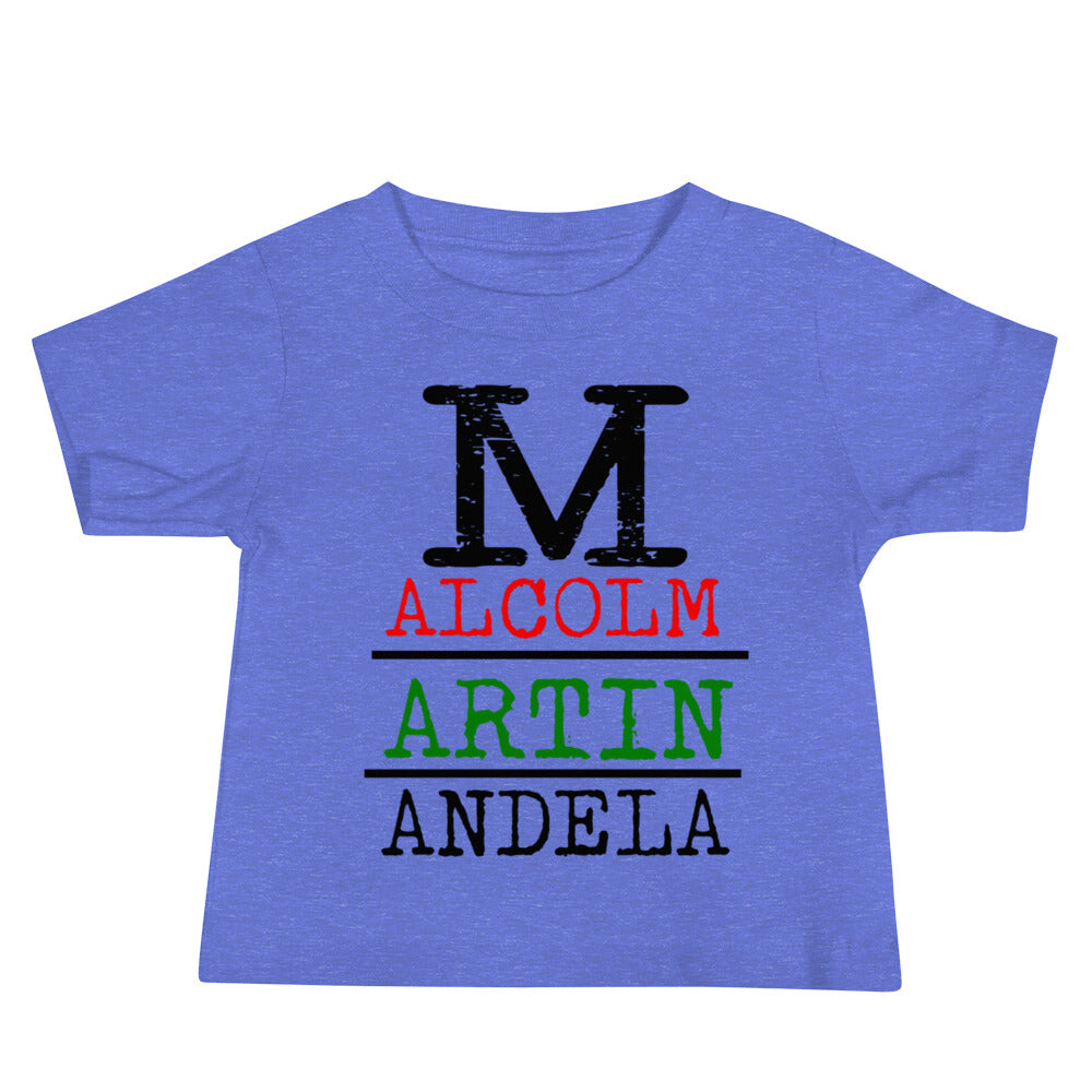 Malcolm Martin Mandela Premium Soft Baby Tee