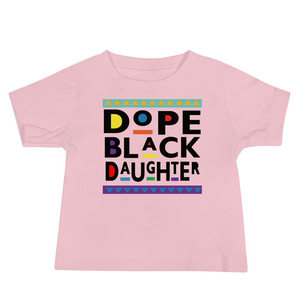 Dope Black Daughter Premium Soft Unisex Baby Tee