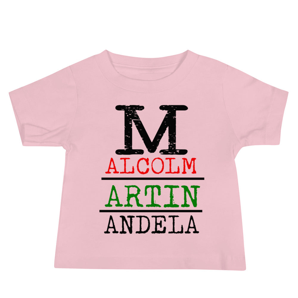 Malcolm Martin Mandela Premium Soft Baby Tee