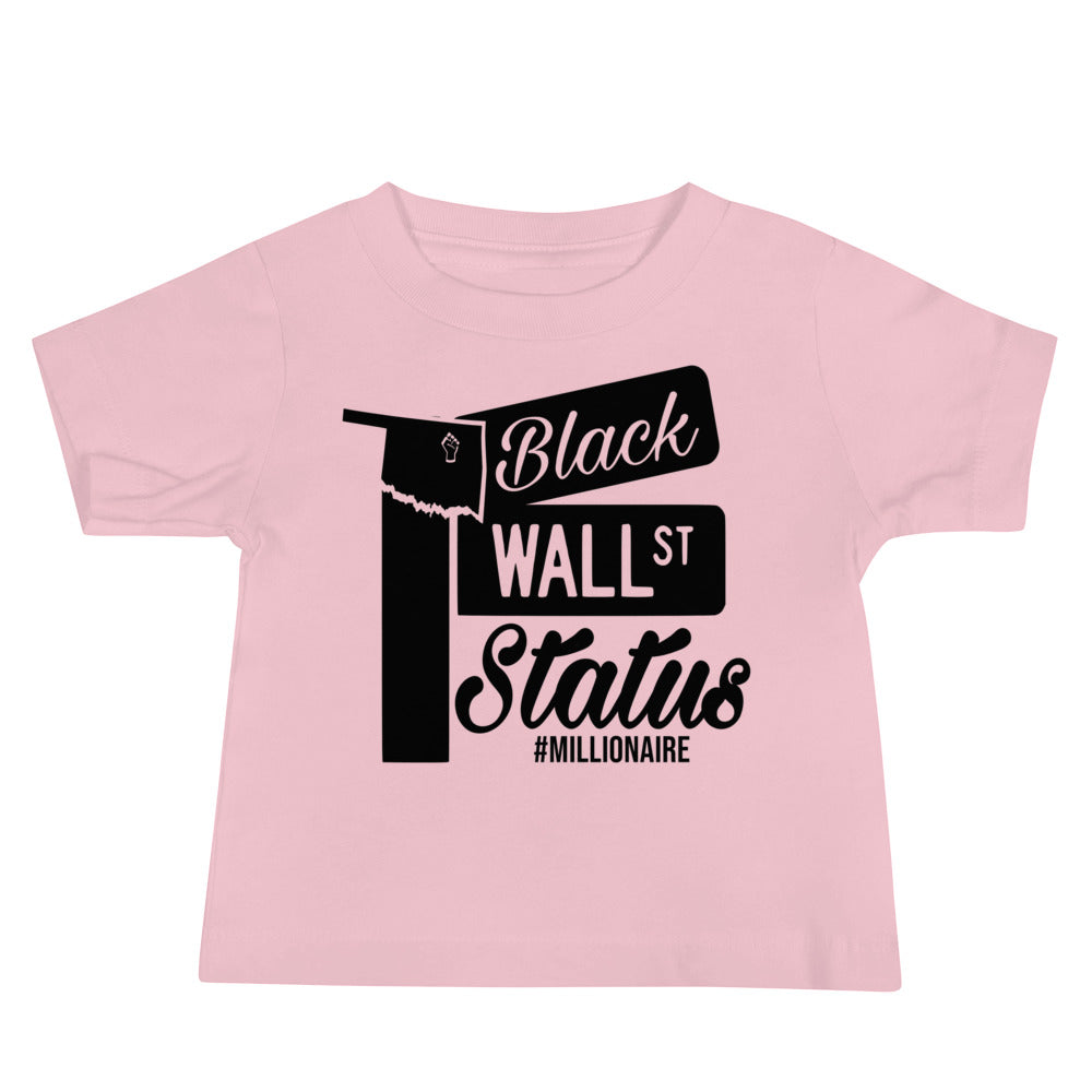 Black Wall Street Status Premium Soft Baby Tee