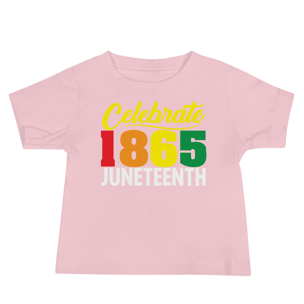 Celebrate 1865 Juneteenth Premium Soft Baby Tee