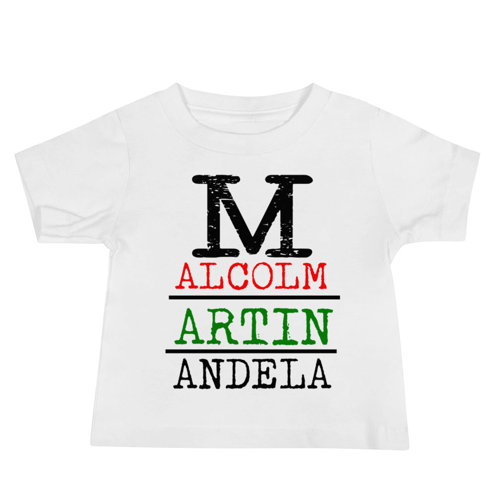 Malcolm Martin Mandela Premium Soft Baby Tee
