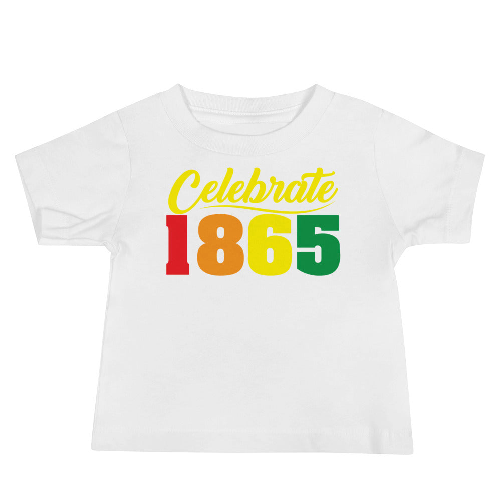 Celebrate 1865 Juneteenth Premium Soft Baby Tee