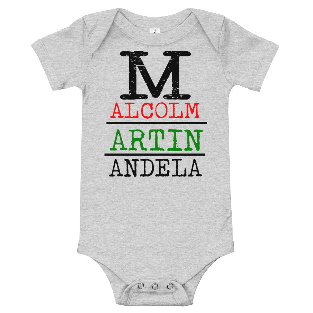 Malcolm Martin Mandela Premium Soft Onesie