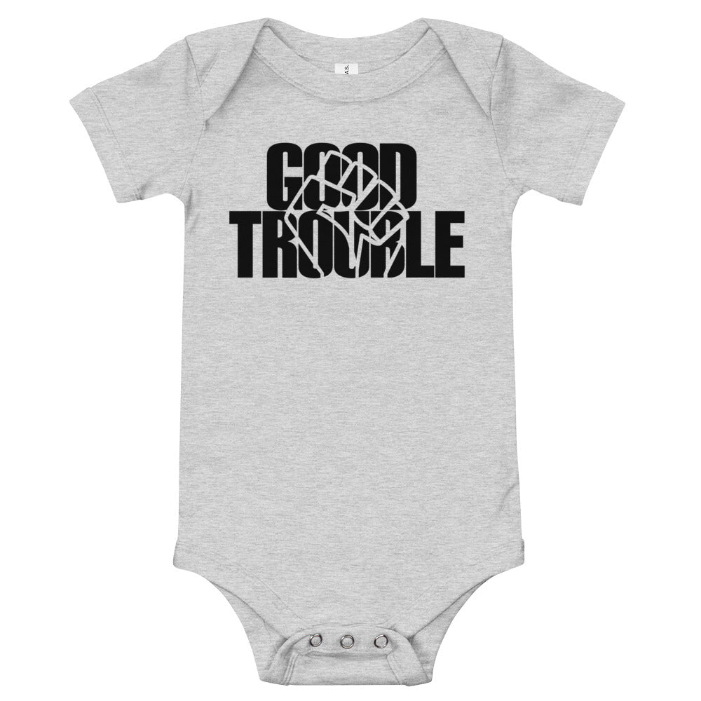 Good Trouble Premium Soft Onesie