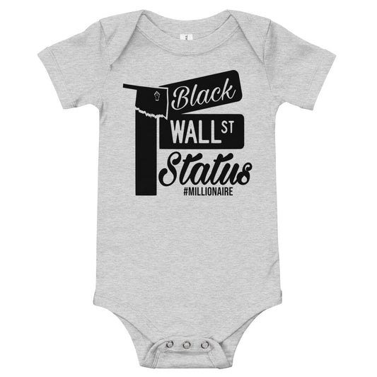 Black Wall Street Status Premium Soft Onesie