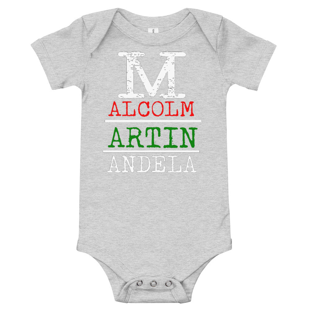 Malcolm Martin Mandela Premium Soft Unisex Onesie