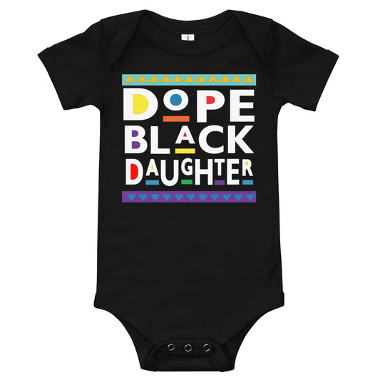 Dope Black Daughter Premium Soft Baby Onesie