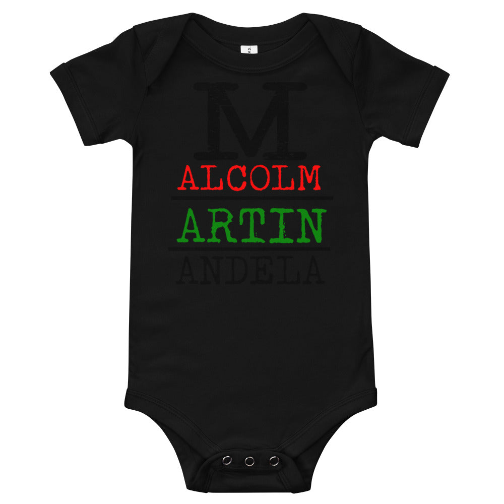 Malcolm Martin Mandela Premium Soft Onesie