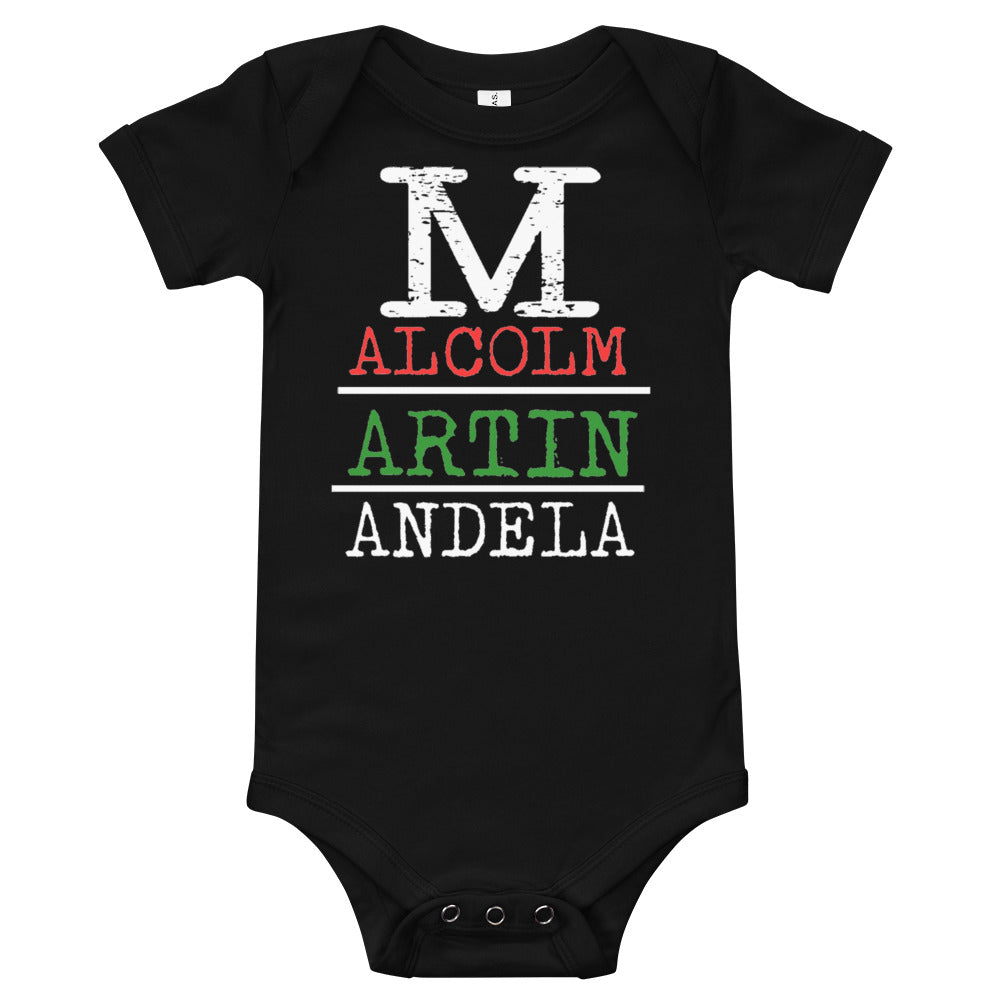 Malcolm Martin Mandela Premium Soft Unisex Onesie