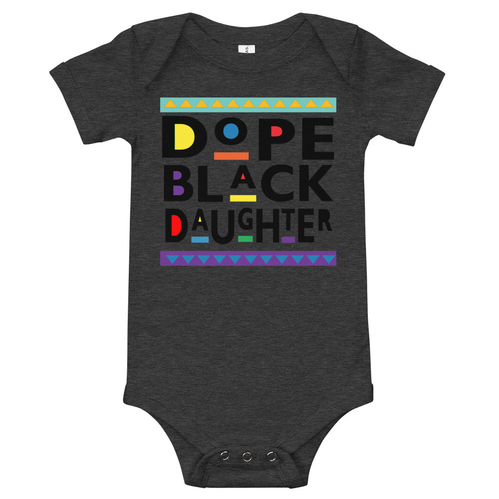 Dope Black Daughter Premium Soft Baby Onesie