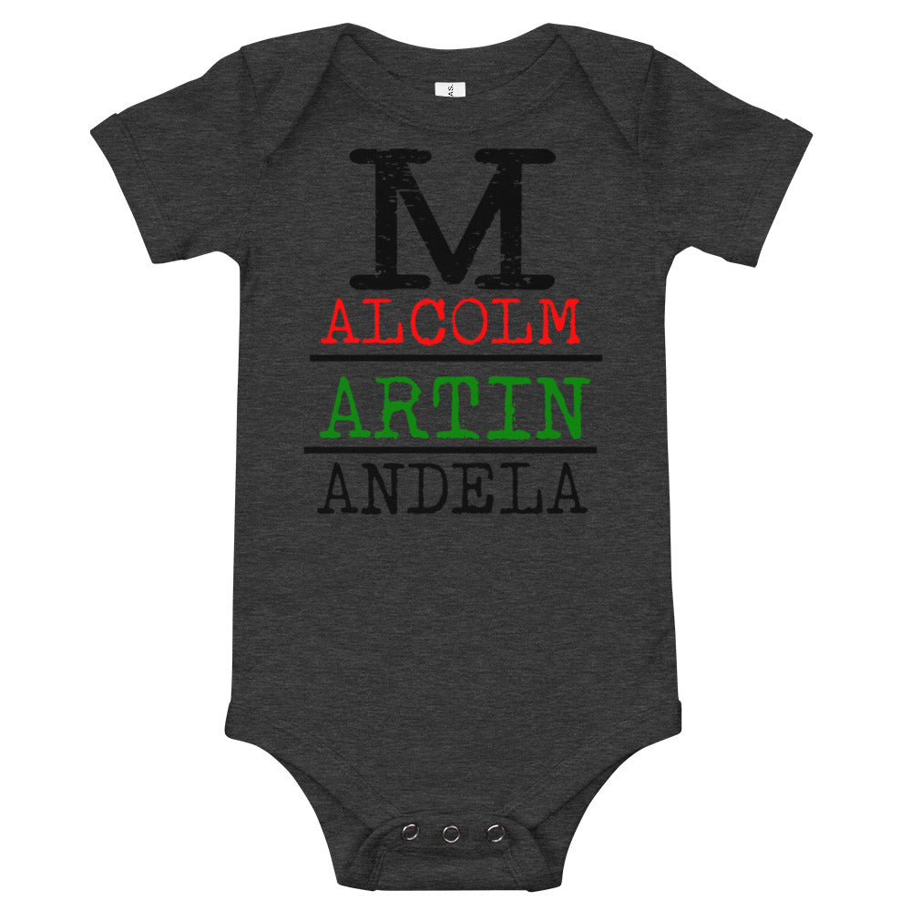 Malcolm Martin Mandela Premium Soft Onesie