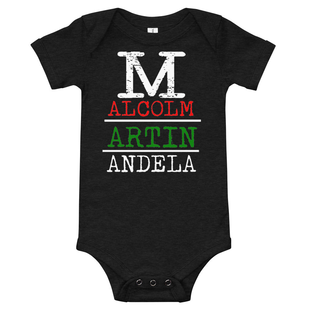Malcolm Martin Mandela Premium Soft Unisex Onesie