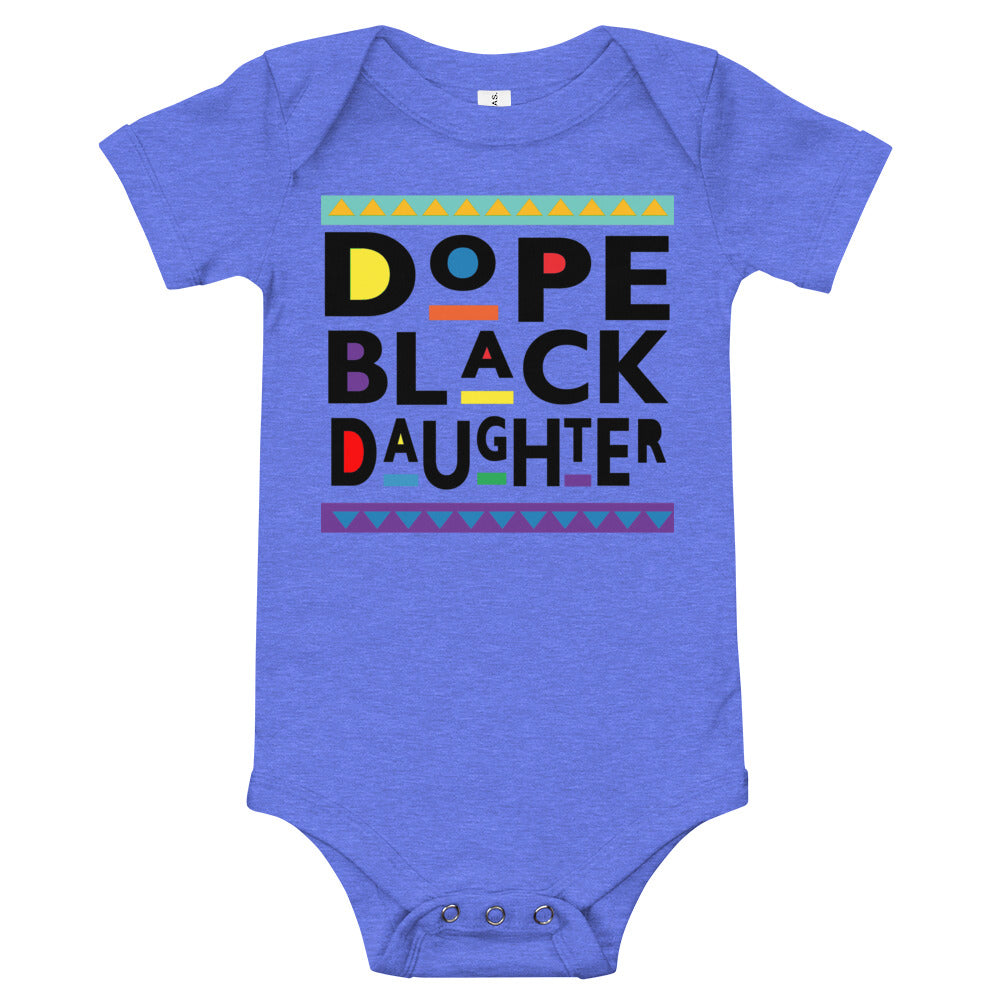 Dope Black Daughter Premium Soft Baby Onesie