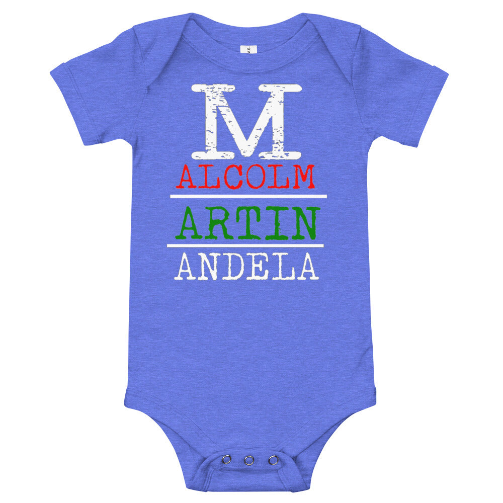 Malcolm Martin Mandela Premium Soft Unisex Onesie
