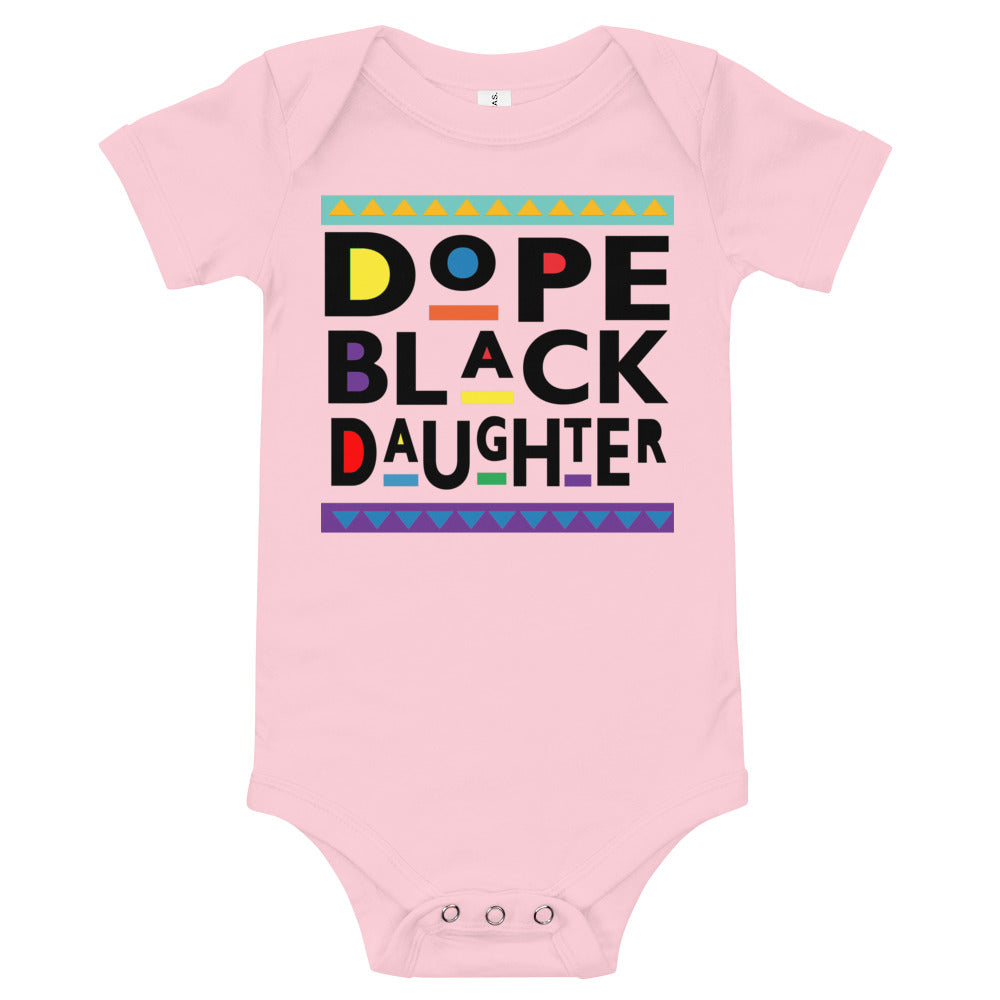 Dope Black Daughter Premium Soft Baby Onesie