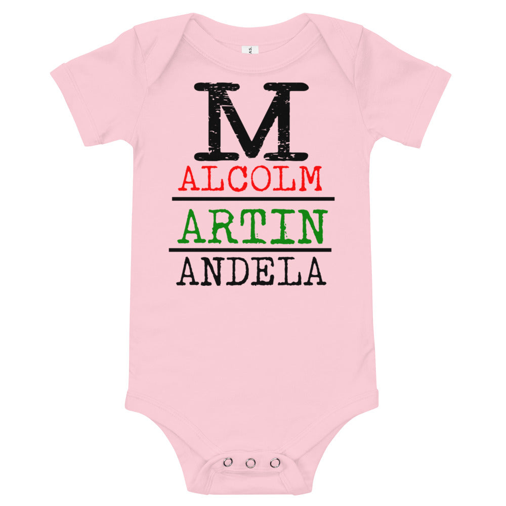Malcolm Martin Mandela Premium Soft Onesie