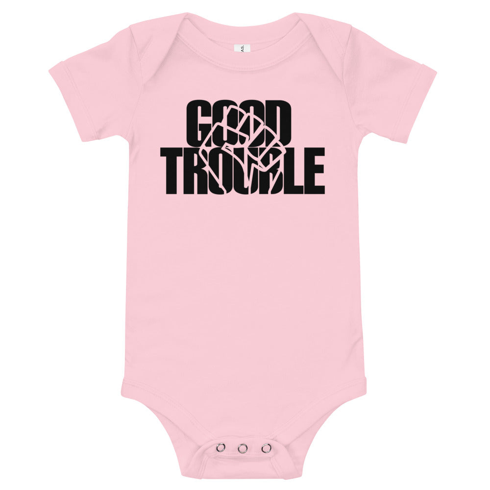 Good Trouble Premium Soft Onesie
