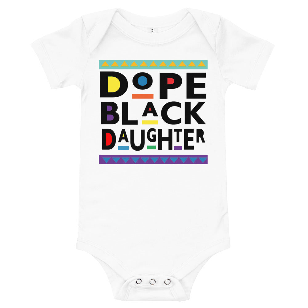 Dope Black Daughter Premium Soft Baby Onesie