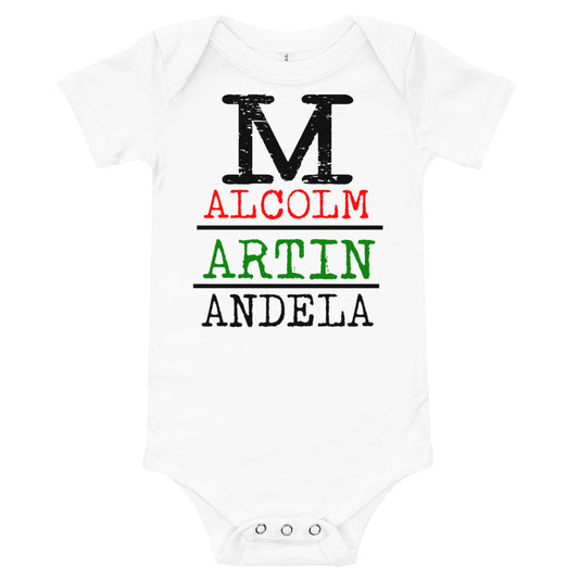 Malcolm Martin Mandela Premium Soft Onesie