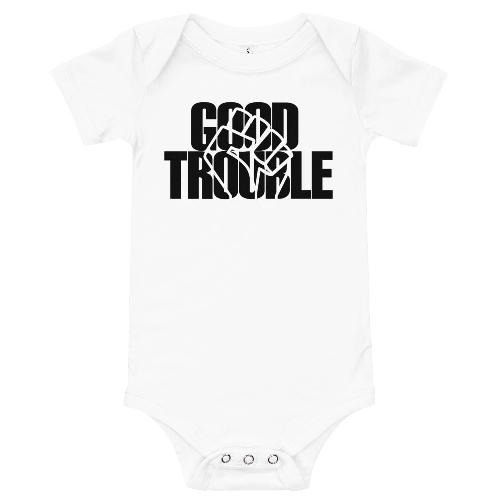 Good Trouble Premium Soft Onesie