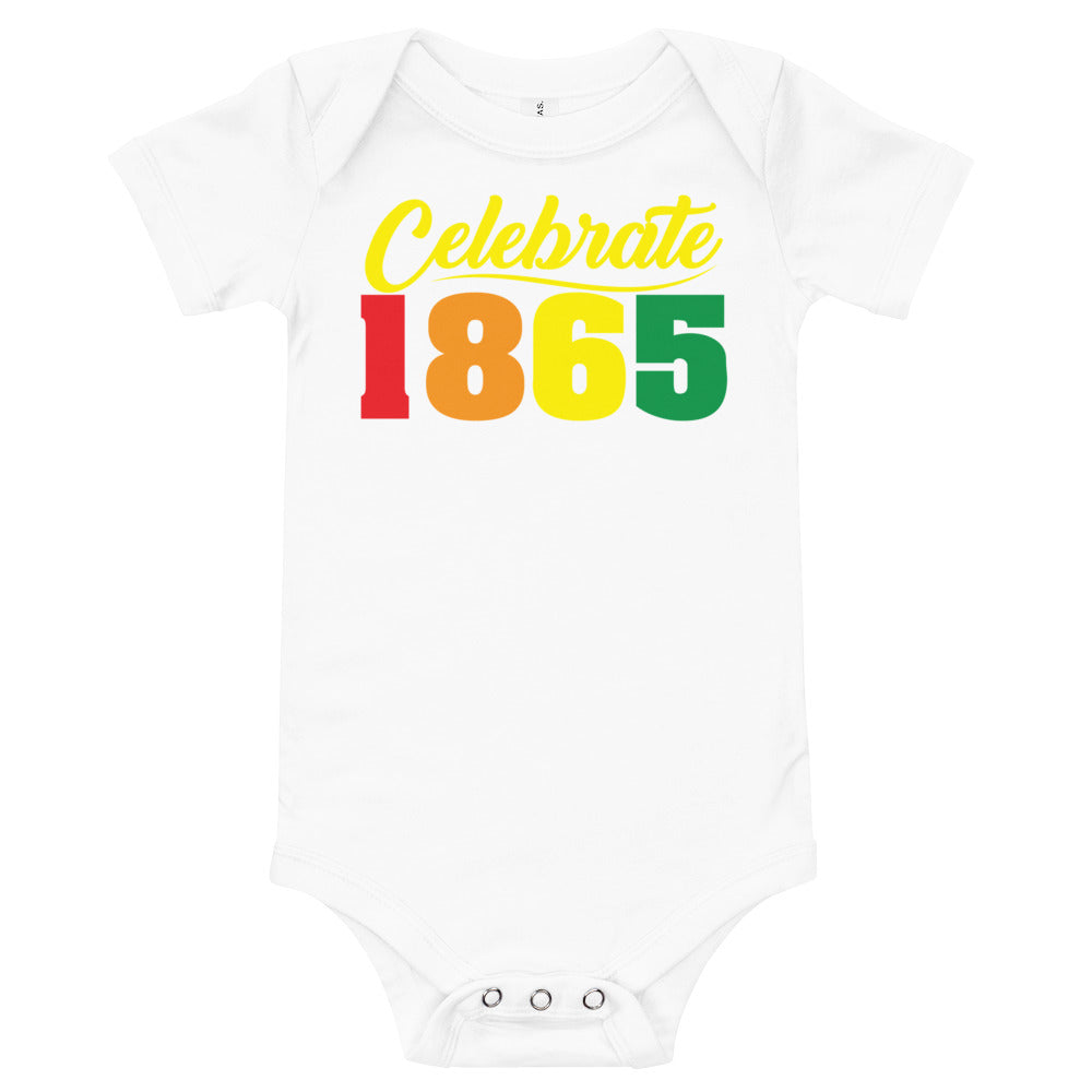 Celebrate 1865 Juneteenth Premium Soft Onesie