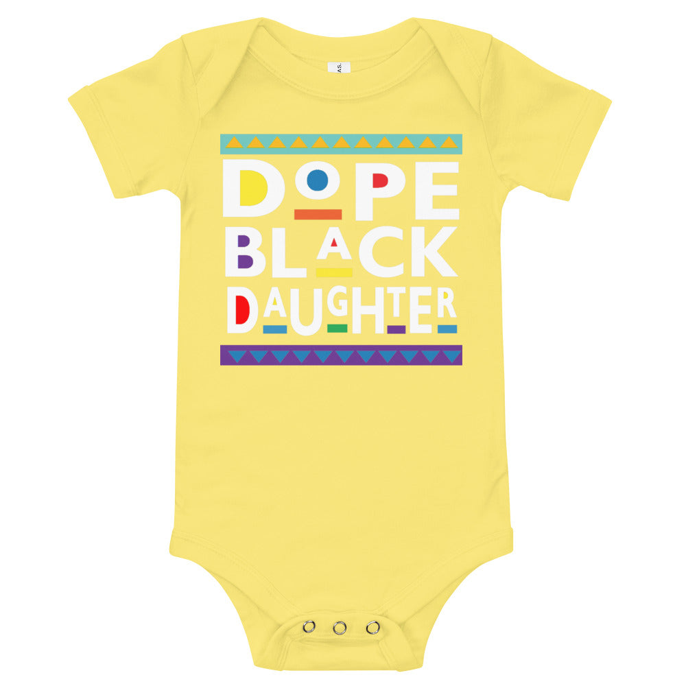 Dope Black Daughter Premium Soft Baby Onesie