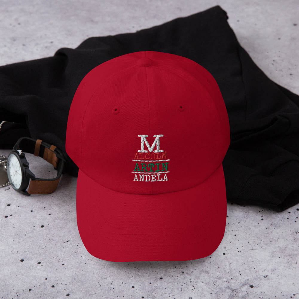 Malcolm Martin Mandela Dad Hat